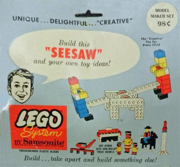 LEGO Produktset 803-3 - Seesaw