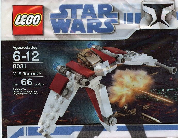 LEGO Produktset 8031-1 -  Star Wars: Mini V-19 Torrent Fighter - 8031 (Beut