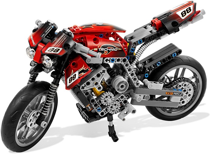 LEGO Produktset 8051-1 -  Technic 8051 - Motorrad