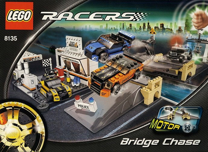 LEGO Produktset 8135-1 -  Racers 8135 - Bridge Chase