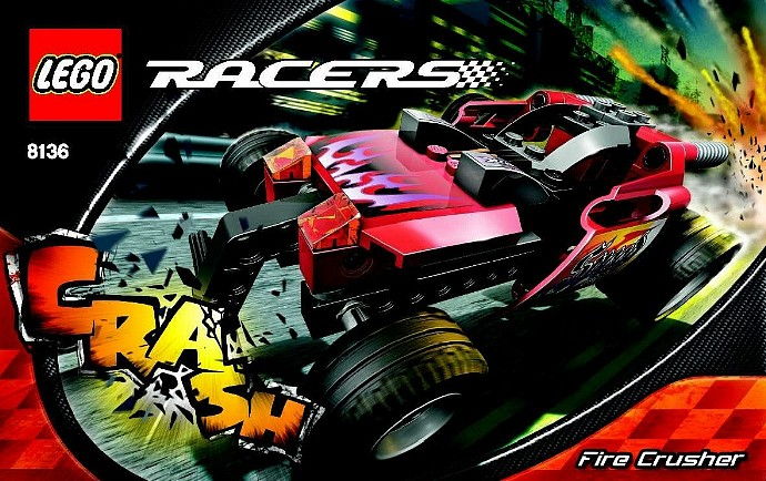 LEGO Produktset 8136-1 -  Racers  8136 - Fire Crusher