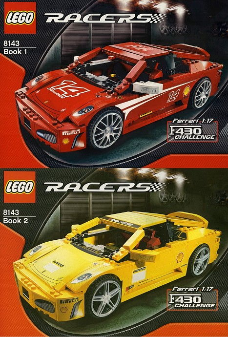 LEGO Produktset 8143-1 -  Racers 8143  - Ferrari F430 Challenge