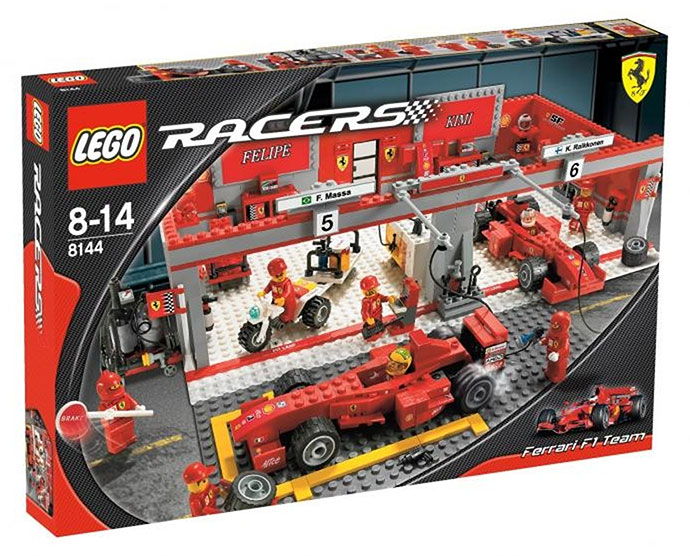 LEGO Produktset 8144-2 - Ferrari F1 Team (Kimi Räikkönen Edition)