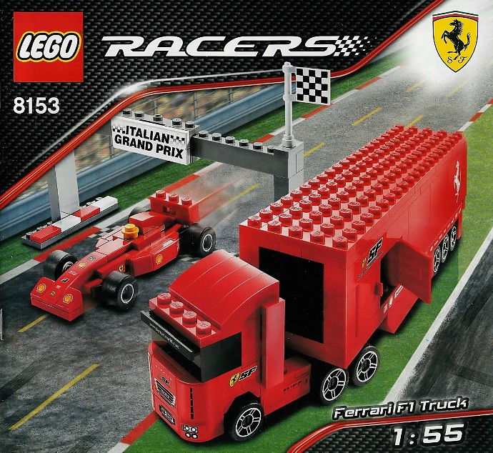 LEGO Produktset 8153-1 -  Racers 8153 - Tiny Turbo Ferrari Truck