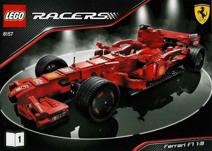 LEGO Produktset 8157-1 -  Racers 8157 - Ferrari F1 1:9