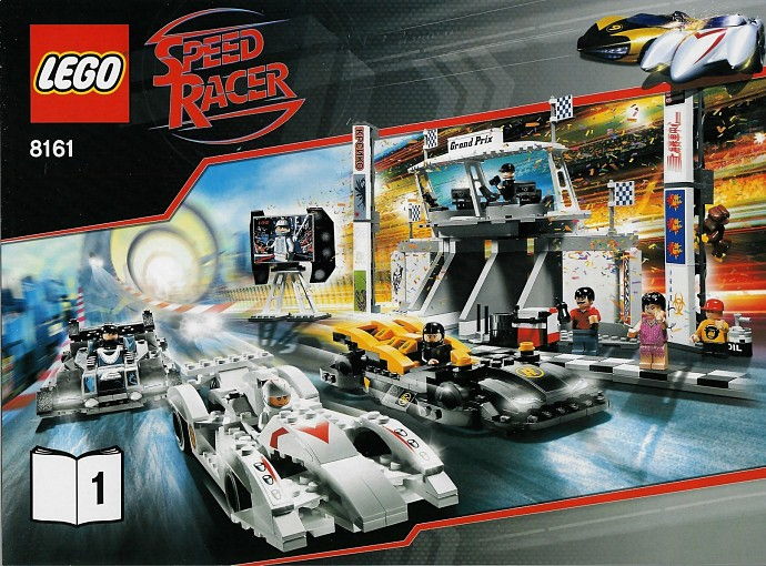 LEGO Produktset 8161-1 -  Speed Racers 8161 - Grand Prix Race
