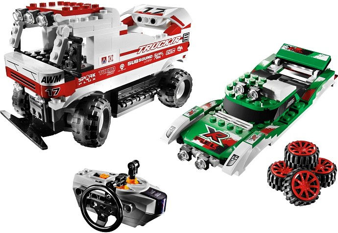 LEGO Produktset 8184-1 -  Racers - 8184 Twin X-treme RC, 239 Teile