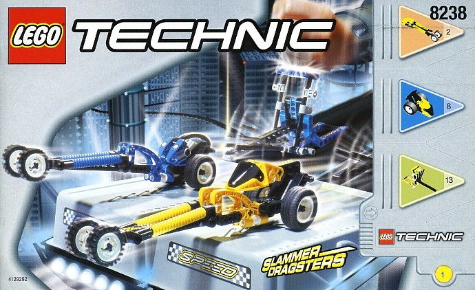 LEGO Produktset 8238-1 -  Technic 8238 Speed Slammers Dragster