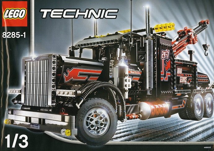 LEGO Produktset 8285-1 -  Technic 8285 - Großer Schwarzer Abschlepptruck