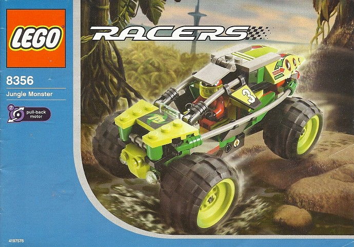 LEGO Produktset 8356-1 -  8356 - Jungle Monster, 115 Teile