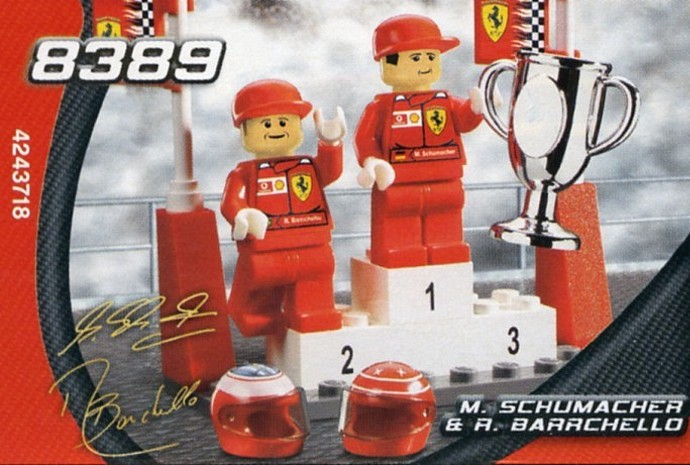 LEGO Produktset 8389-1 -  Racers  8389 - M. Schumacher & R. Barrichello