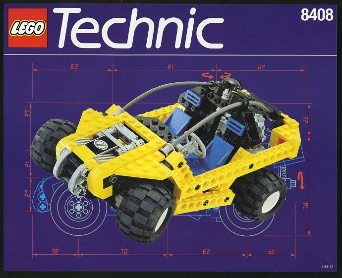 LEGO Produktset 8408-1 -  TECHNIC 8408 Cross Hunter