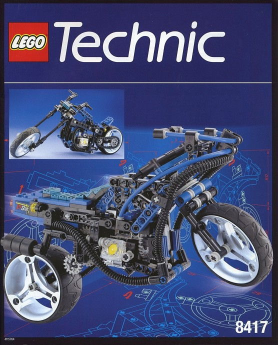 LEGO Produktset 8417-1 -  Technic 8417 Motorrad aus dem Jahr 1998