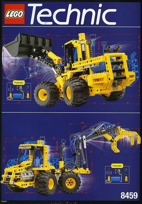 LEGO Produktset 8459-1 - Pneumatic Front-End Loader