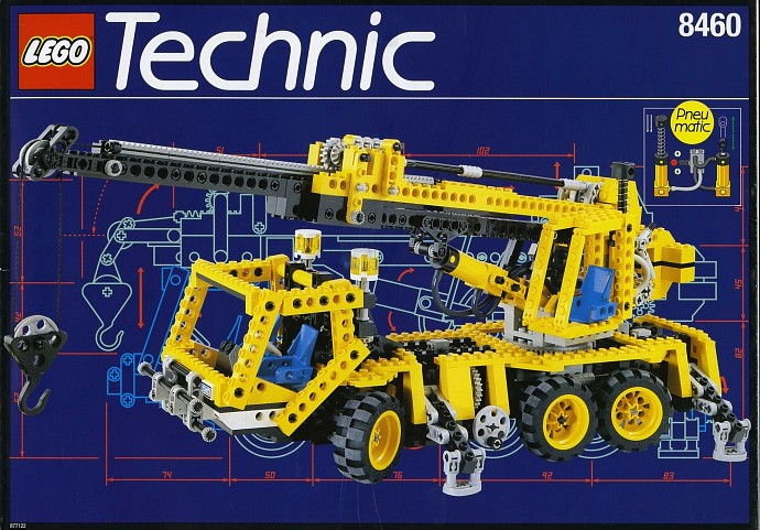 LEGO Produktset 8460-1 -  TECHNIC 8460 3-Achs-Kranwagen