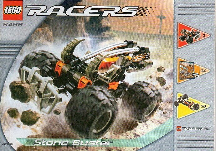 LEGO Produktset 8468-1 -  Racers 8468 - Power Crusher