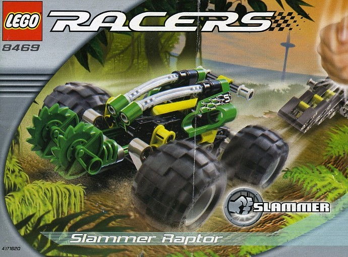 LEGO Produktset 8469-1 -  8469 - Slammer Raptor, 136 Teile