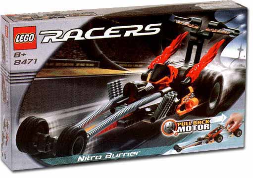 LEGO Produktset 8471-1 -  8471 Racers Nitro Burner mit Rückziehmotor