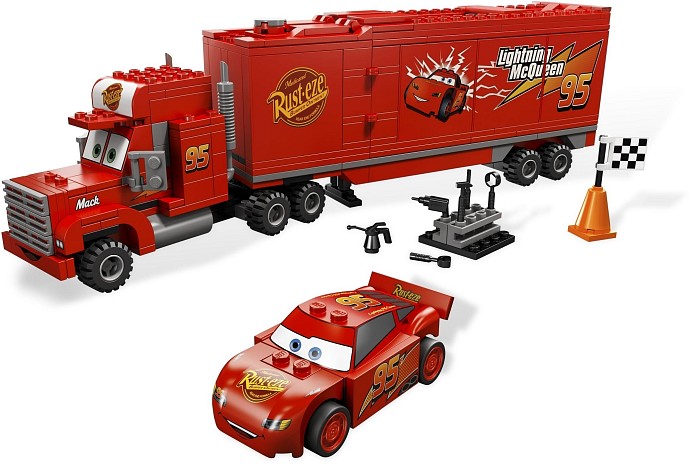 LEGO Produktset 8486-1 -  Cars 8486 - Macks Team-Truck