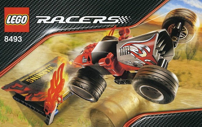 LEGO Produktset 8493-1 -  Racers 8493 - Red Ace