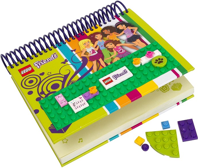 LEGO Produktset 850595-1 - LEGO® Friends Notizbuch