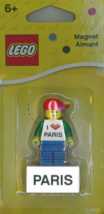 LEGO Produktset 850760-1 - Paris minifig magnet