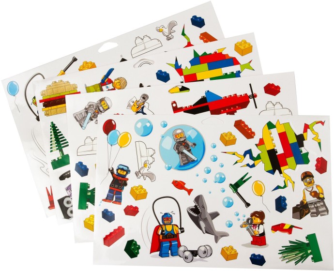 LEGO Produktset 851402-1 - Wand-Sticker