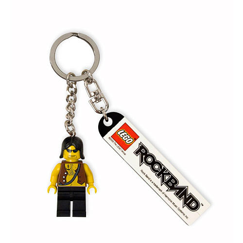 LEGO Produktset 852889-1 - LEGO Rock Band Promo Key Chain Minifig 1