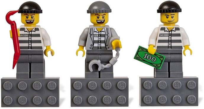 LEGO Produktset 853092-1 - ® City Einbrecher Magnetset 853092 - 3 Figuren : E