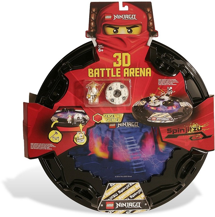LEGO Produktset 853106-1 -  Ninjago Battle Arena mit Sensei Wu Spinner - 8531
