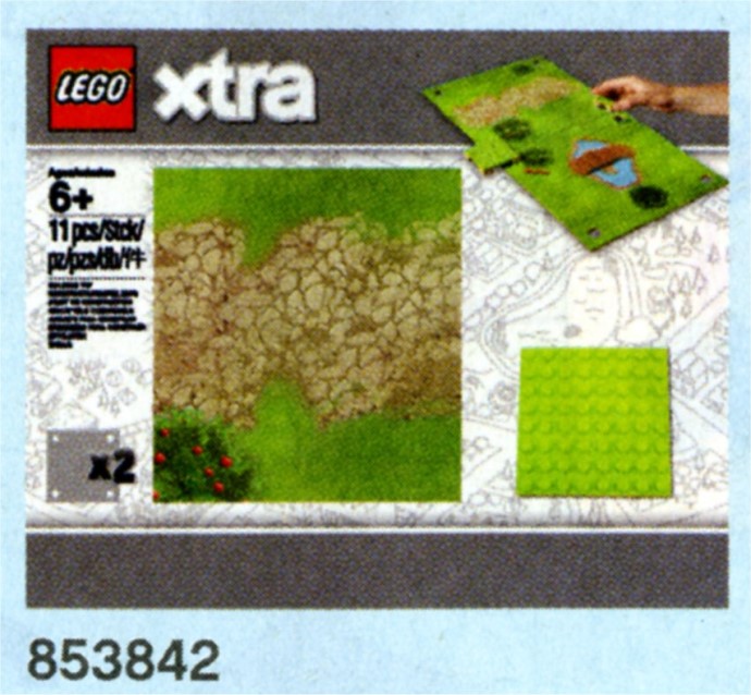 LEGO Produktset 853842-1 - Play mats: Grass