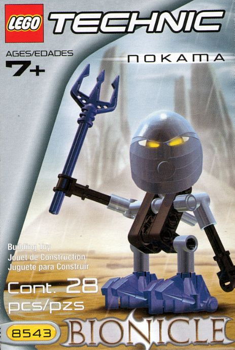 LEGO Produktset 8543-1 -  8543 - Nokama, 28 Teile