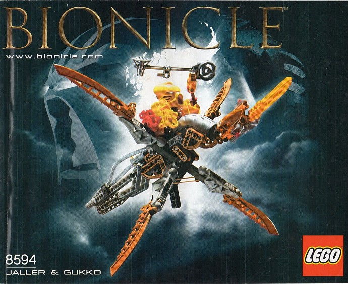 LEGO Produktset 8594-1 - Bionicle 8594 - Jaller & Gukko