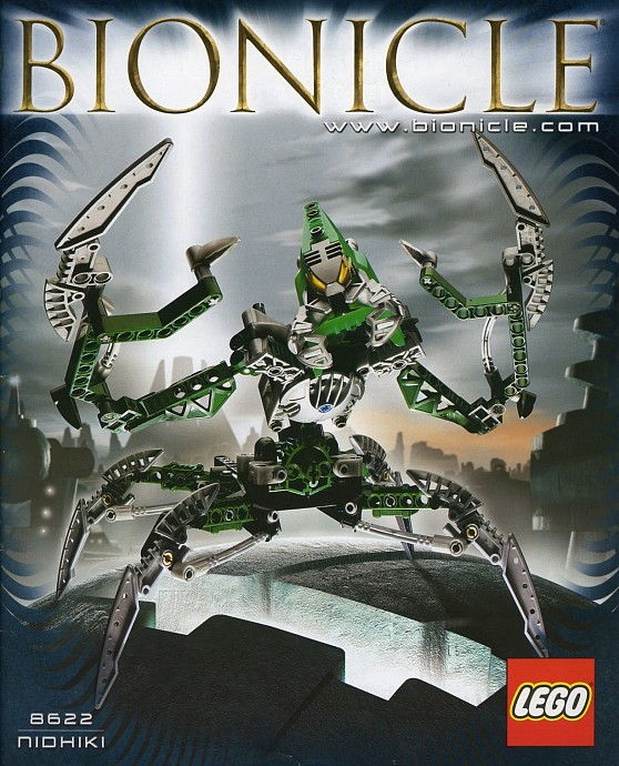 LEGO Produktset 8622-1 -  BIONICLE 8622 - Nidhiki