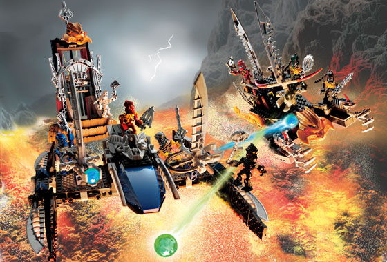 LEGO Produktset 8624-1 -  Bionicle 8624 Race Mask of Life
