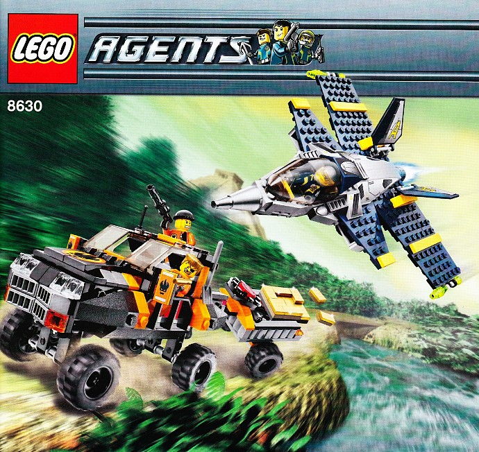 LEGO Produktset 8630-1 -  8630 Agents - Mission 3: Goldjagd