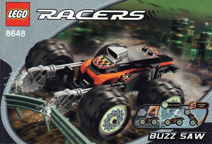 LEGO Produktset 8648-1 -  Racers  8648 - Buzz Saw