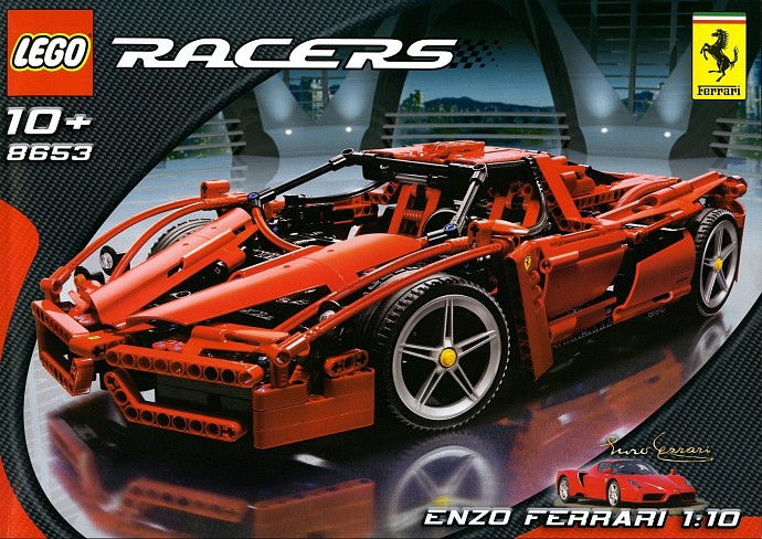 LEGO Produktset 8653-1 -  Racers  8653 - Enzo Ferrari