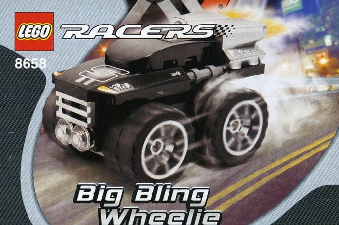 LEGO Produktset 8658-1 -  Racers 8658 - Big Bling Wheelie