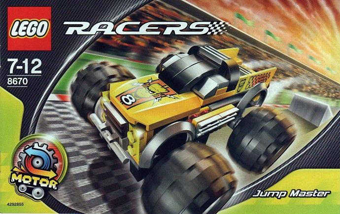 LEGO Produktset 8670-1 -  Racers  8670 Jump Master