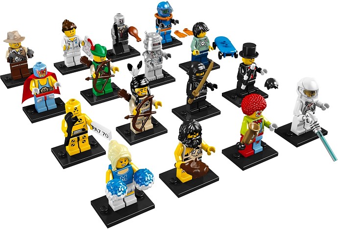 LEGO Produktset 8683-17 - LEGO Minifigures Series 1 - Complete