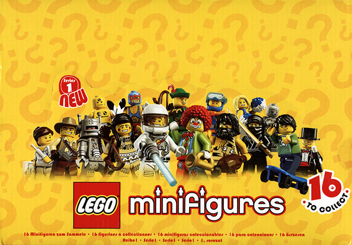 LEGO Produktset 8683-18 - LEGO Minifigures Series 1 - Sealed Box