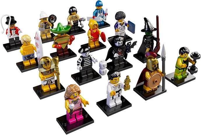 LEGO Produktset 8684-17 - LEGO Minifigures Series 2 - Complete