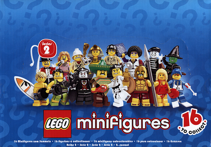 LEGO Produktset 8684-18 - LEGO Minifigures Series 2 - Sealed Box