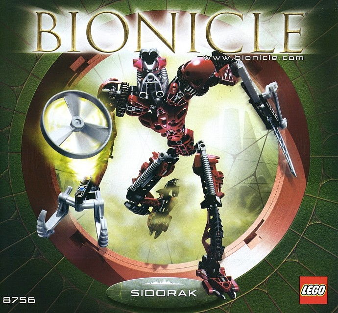 LEGO Produktset 8756-1 - Bionicle® 8756 - Sidorak