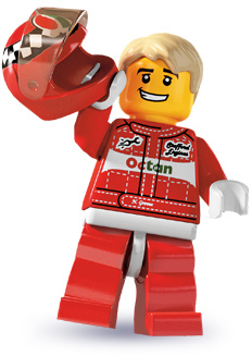 LEGO Produktset 8803-11 -  8803 - Minifigur Baseball-Spieler aus Sammelfigur