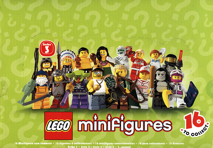 LEGO Produktset 8803-18 - LEGO Minifigures Series 3 - Sealed Box