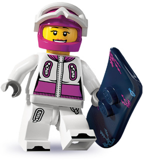 LEGO Produktset 8803-5 - Snowboarder