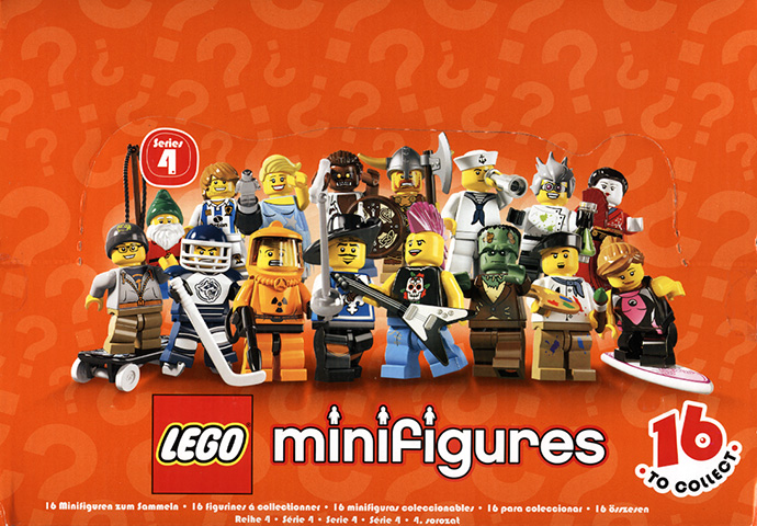 LEGO Produktset 8804-18 - LEGO Minifigures Series 4 - Sealed Box