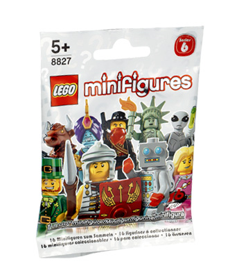 LEGO Produktset 8827-0 - LEGO Minifigures Series 6 {Random bag} 